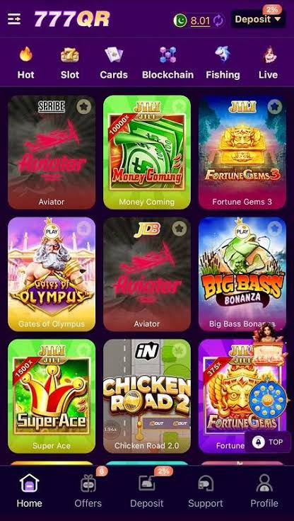 777QR game
