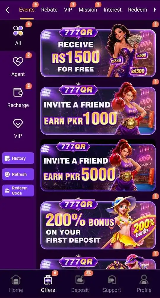777QR game